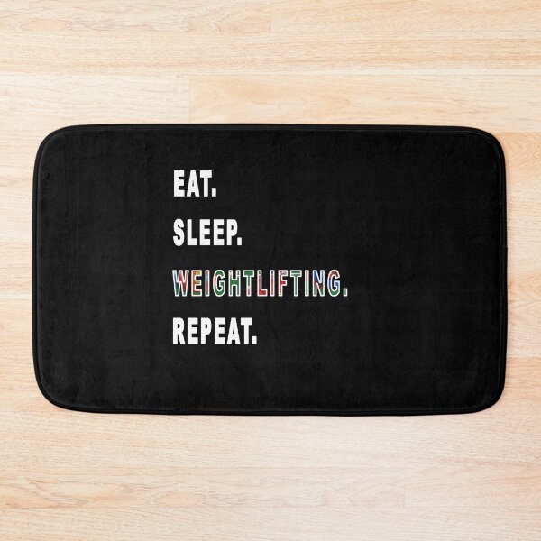 Item preview, Eat. Sleep. Weightlifting. Repeat. designed and sold by iamhewho.
