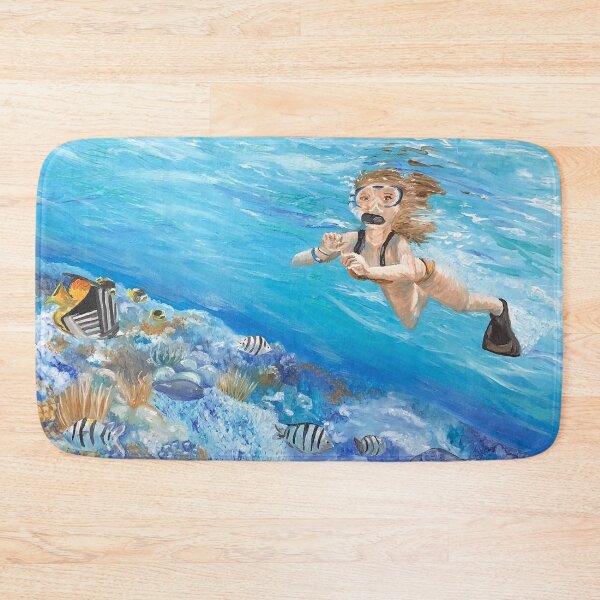 Item preview, snorkeling coral reef swim designed and sold by artbymeagan.