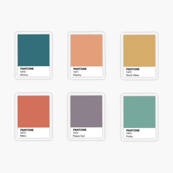 Pantone retro sale