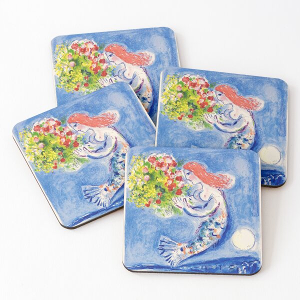 Item preview, Travel Poster - Marc Chagall - Nice Soleil Fleurs designed and sold by DejaVuStudio.