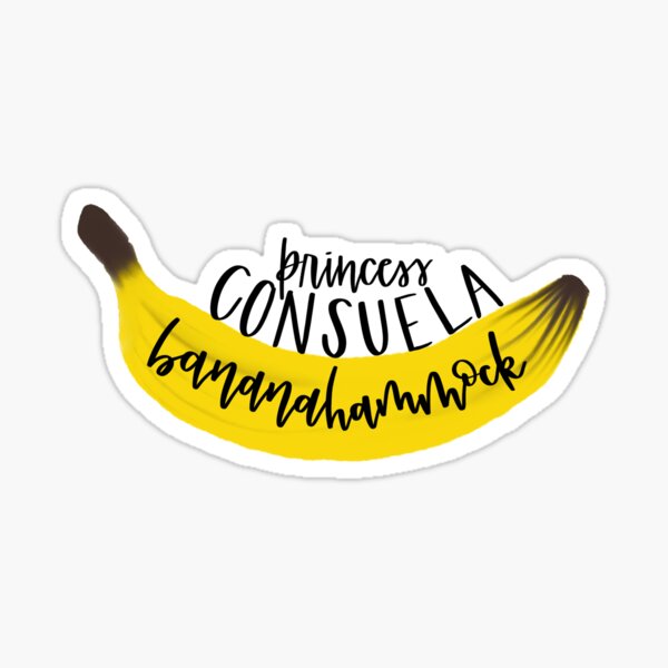 Download Princess Consuela Bananahammock Sticker By Espressorae Redbubble