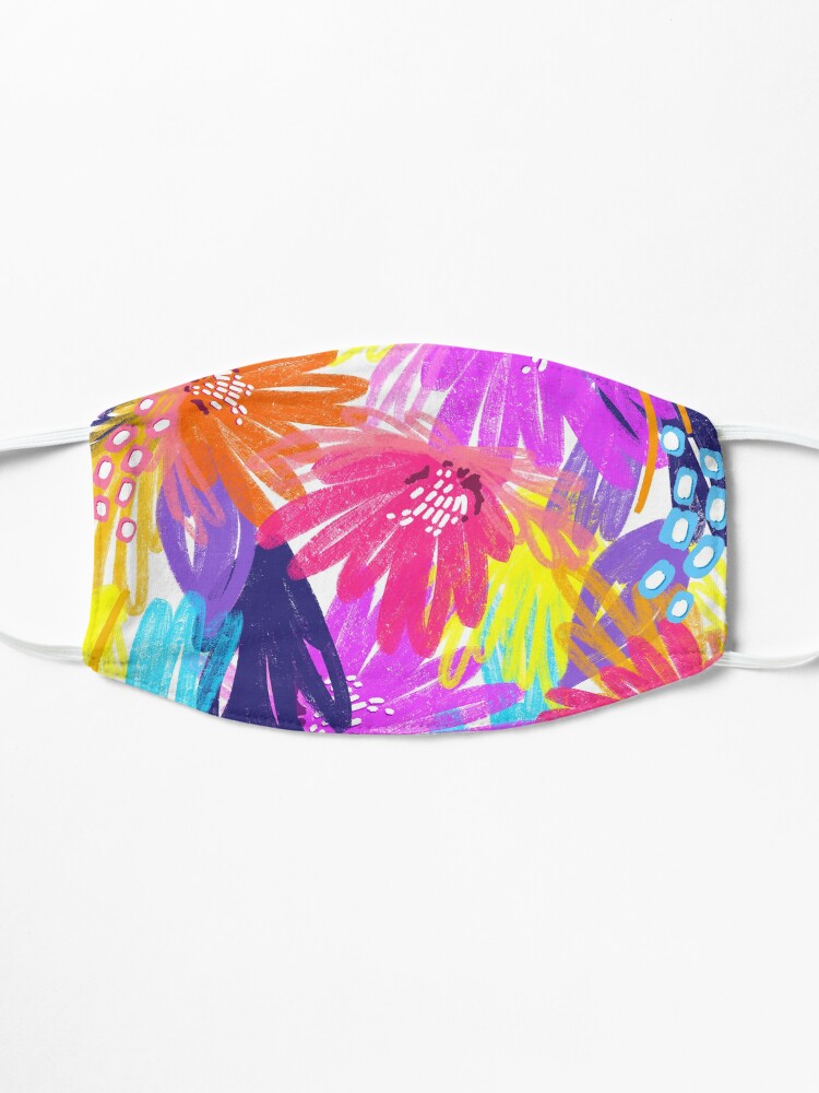 Alternate view of bloom daily planners full bloom Mask