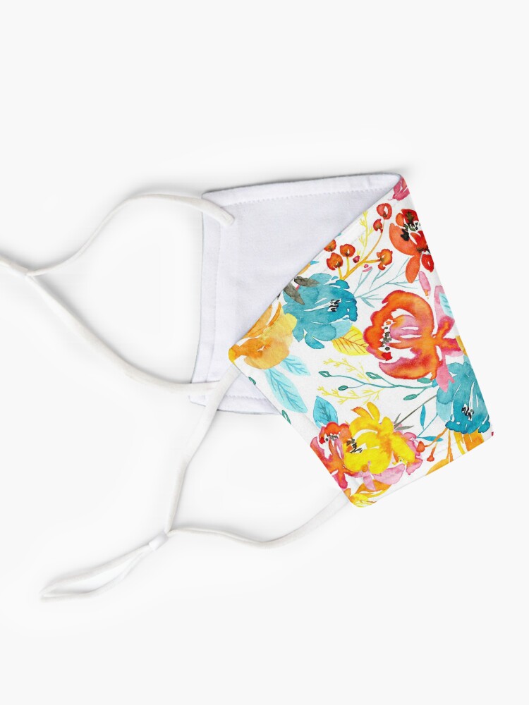 Alternate view of bloom daily planners happy blooms Mask