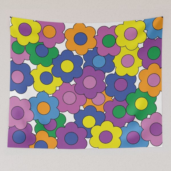 Item preview, Happy Summer Flowers designed and sold by nicegnome.