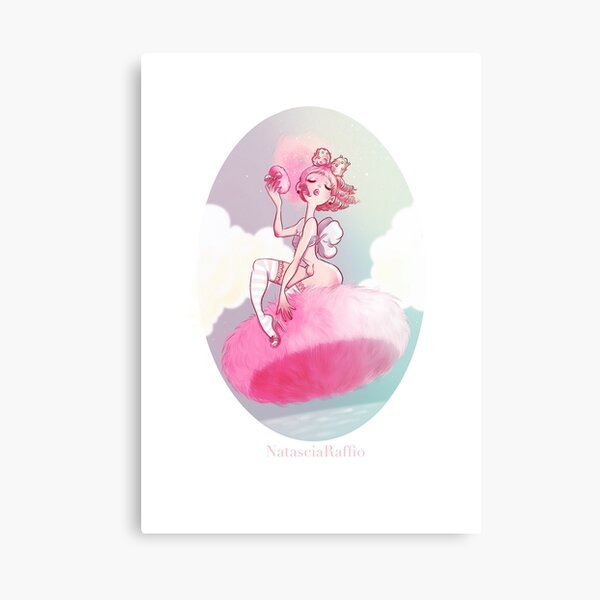 Powderpuff Canvas Print