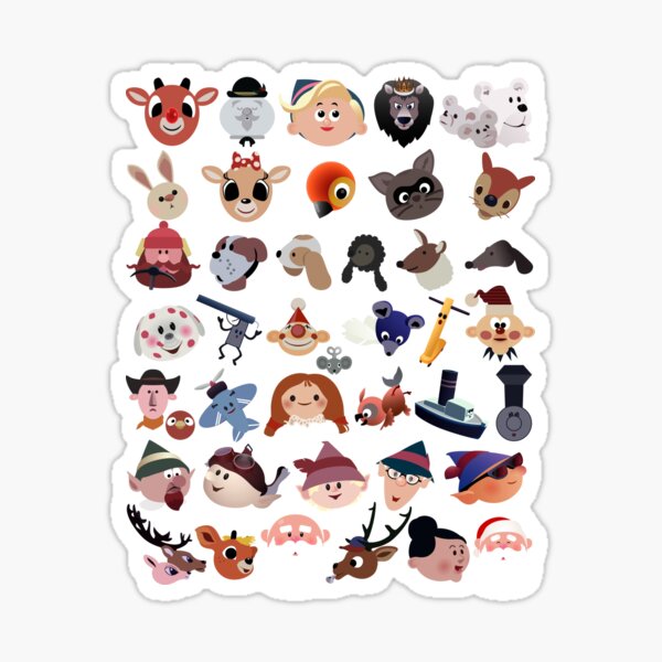 Rudolph Iconography Sticker