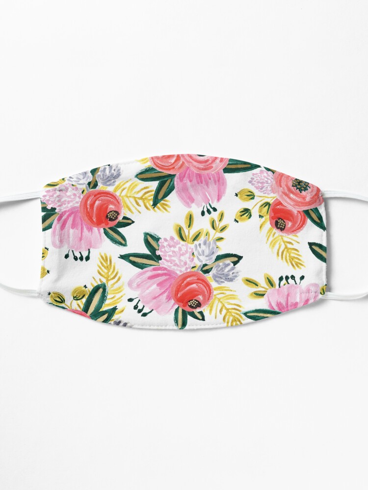 Alternate view of bloom daily planners rustic blooms Mask