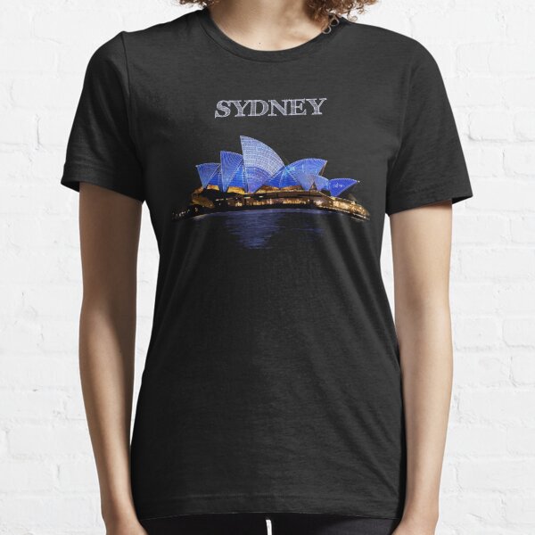 Sydney Opera House - White ink Essential T-Shirt