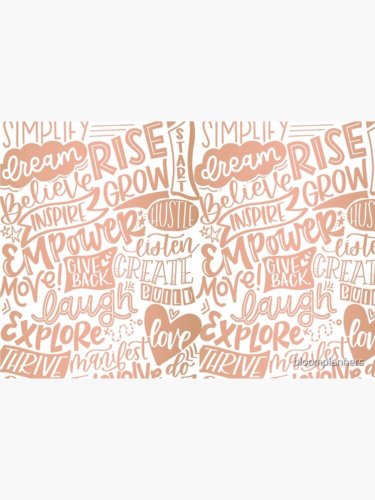bloom daily planners words of the year by bloomplanners