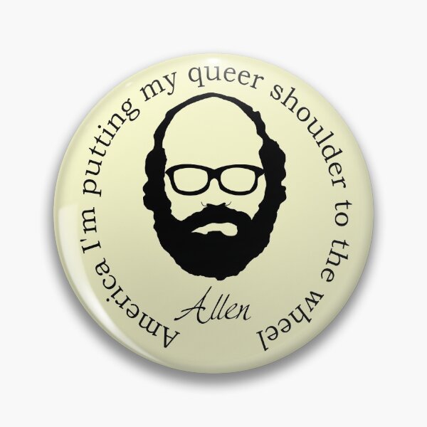 Item preview, Allen Ginsberg Book Quote designed and sold by The Dead  Writers Circle.