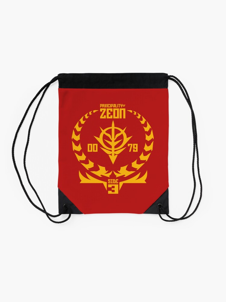 Alternate view of Principality of Zeon Drawstring Bag