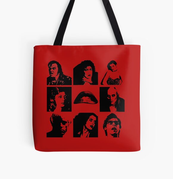 Rocky Horror Show Characters All Over Print Tote Bag