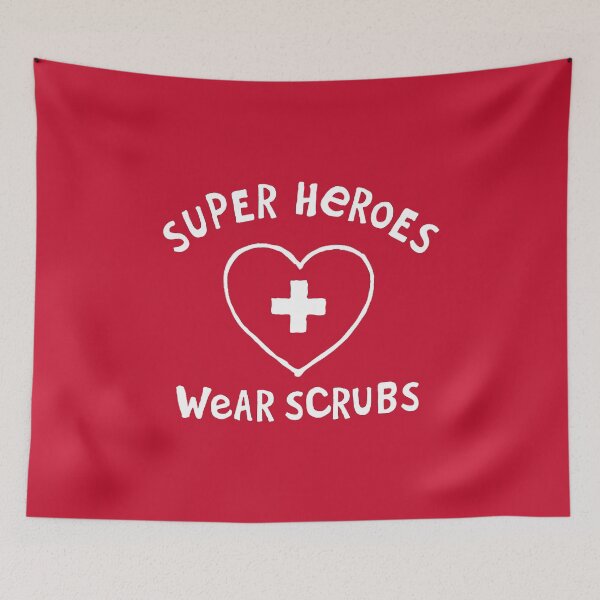 Item preview, Superheroes Wear Scrubs #4 designed and sold by SalahBlt.