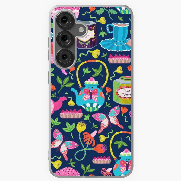 Teapots and Tea Tins Samsung Galaxy Soft Case