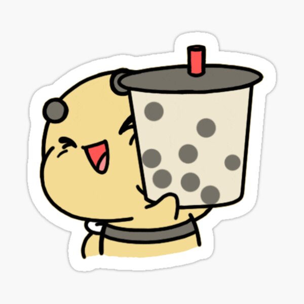 Milktea Bee Sticker