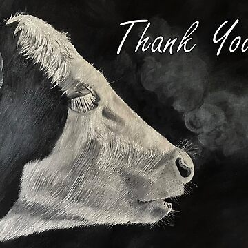 Artwork thumbnail, Frosty Morning - Thank You Card by EuniceWilkie