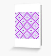 Knittimg pattern Greeting Card