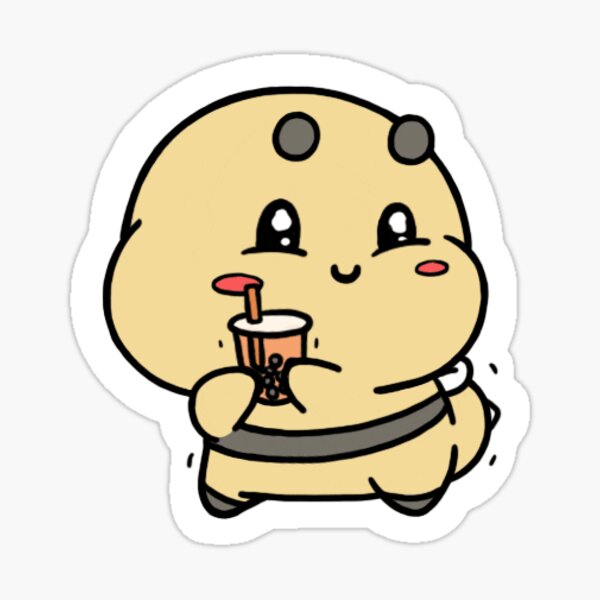 Milktea Bee Sticker