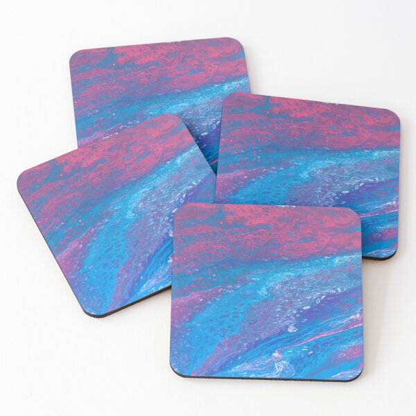 Item preview, blue and pink marble designed and sold by artbymeagan.