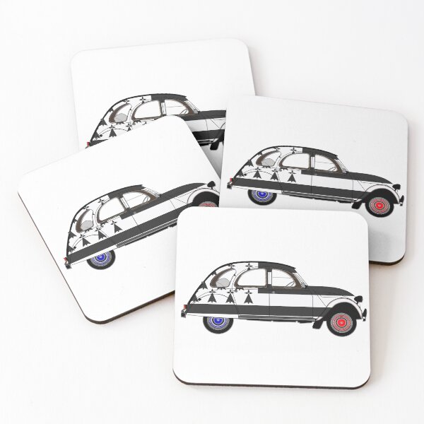 Item preview, 2CV with the Brittany Flag designed and sold by Buckwhite.