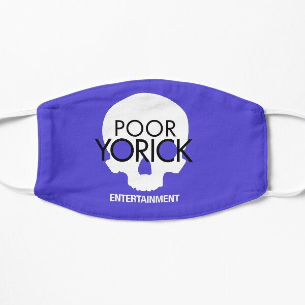Poor Yorick Entertainment logo cutout Flat Mask