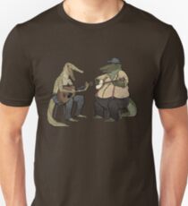 Dueling Crocodylidae Slim Fit T-Shirt