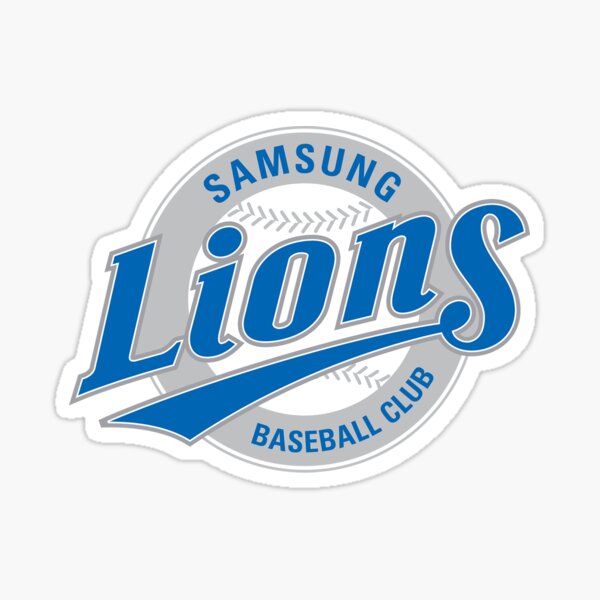 Samsung Lions Seoul KBO Logo Sticker