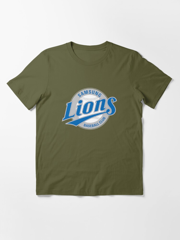 Samsung Lions Seoul KBO Logo T-Shirt summer top sports fan t