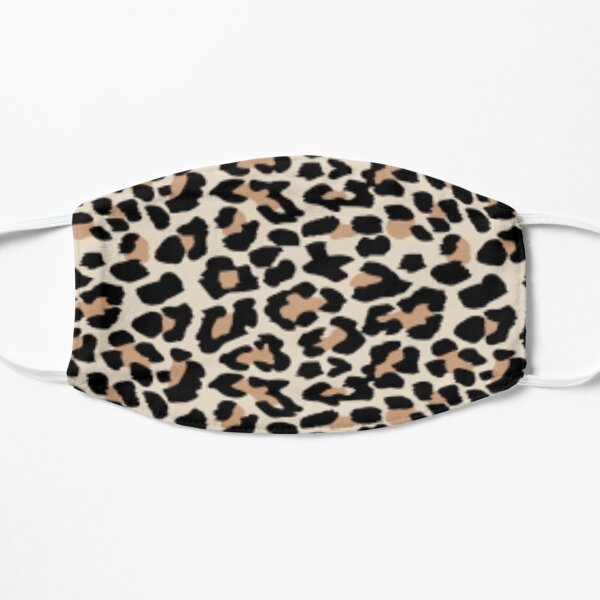 Cheetah print design Flat Mask