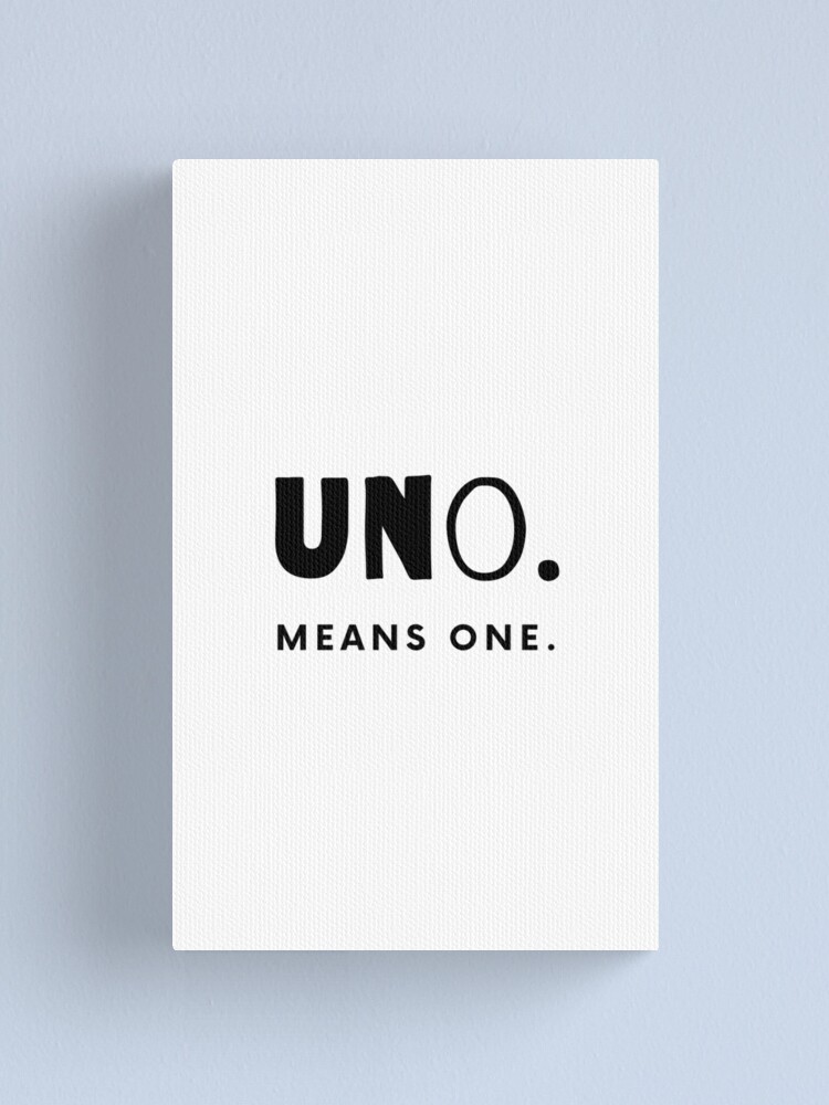 uno first birthday shirt