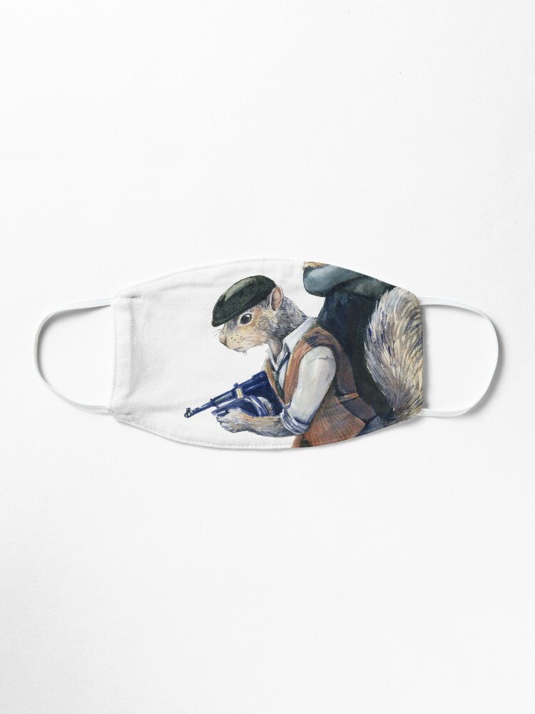 Alternate view of Brush Hair Gang Mask