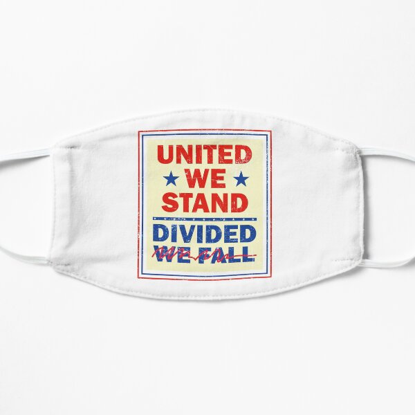 United We Stand the Late Show Stephen Colbert Governor Flat Mask