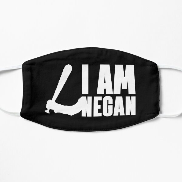 JE SUIS NEGAN - The Walking Dead - Blanc Masque sans plis