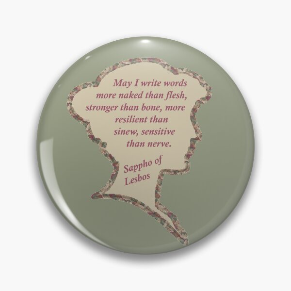 Item preview, Literary Ladies - Sappho of Lesbos designed and sold by WritersSpot.