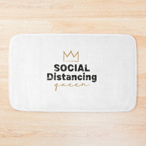 Item preview, Social Distancing Queen. Quarantine Life designed and sold by graphicmeyou.