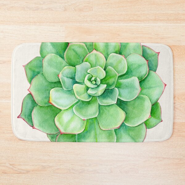 Item preview, Aeonium Decorum Succulent Watercolor Art designed and sold by BotanicPrints.