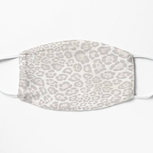 Light cheetah print design Flat Mask