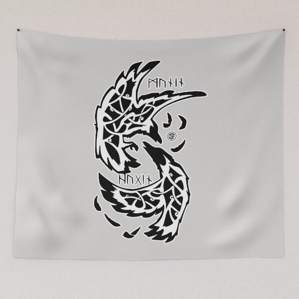 Item preview, Hugin & Munin designed and sold by crazy-s-factory.