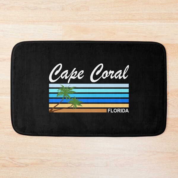Item preview, Cape Coral Florida USA palm tree beach designed and sold by GeogDesigns.