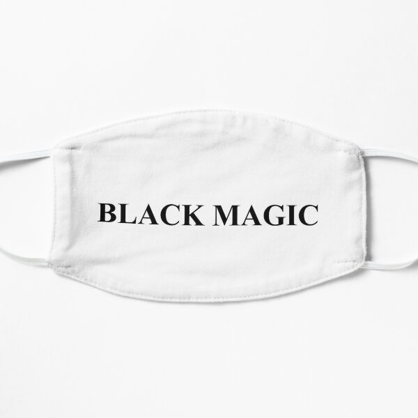 Glatte Legitimationsoplysninger brændstof black magic" Mask for Sale by skr0201 | Redbubble