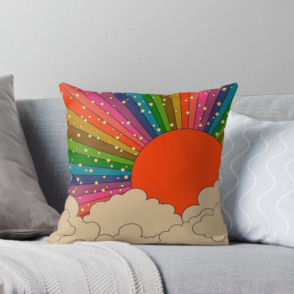 Item preview, Rainbow 70s sun designed and sold by Audrey Herbertson.