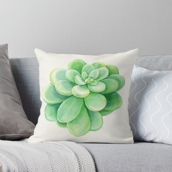 Item preview, Aeonium Lindleyi Succulent Watercolor Art designed and sold by BotanicPrints.