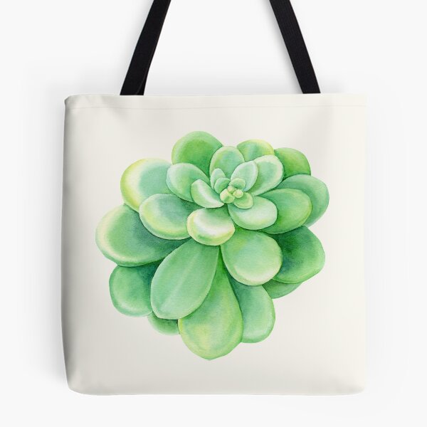 Item preview, Aeonium Lindleyi Succulent Watercolor Art designed and sold by BotanicPrints.