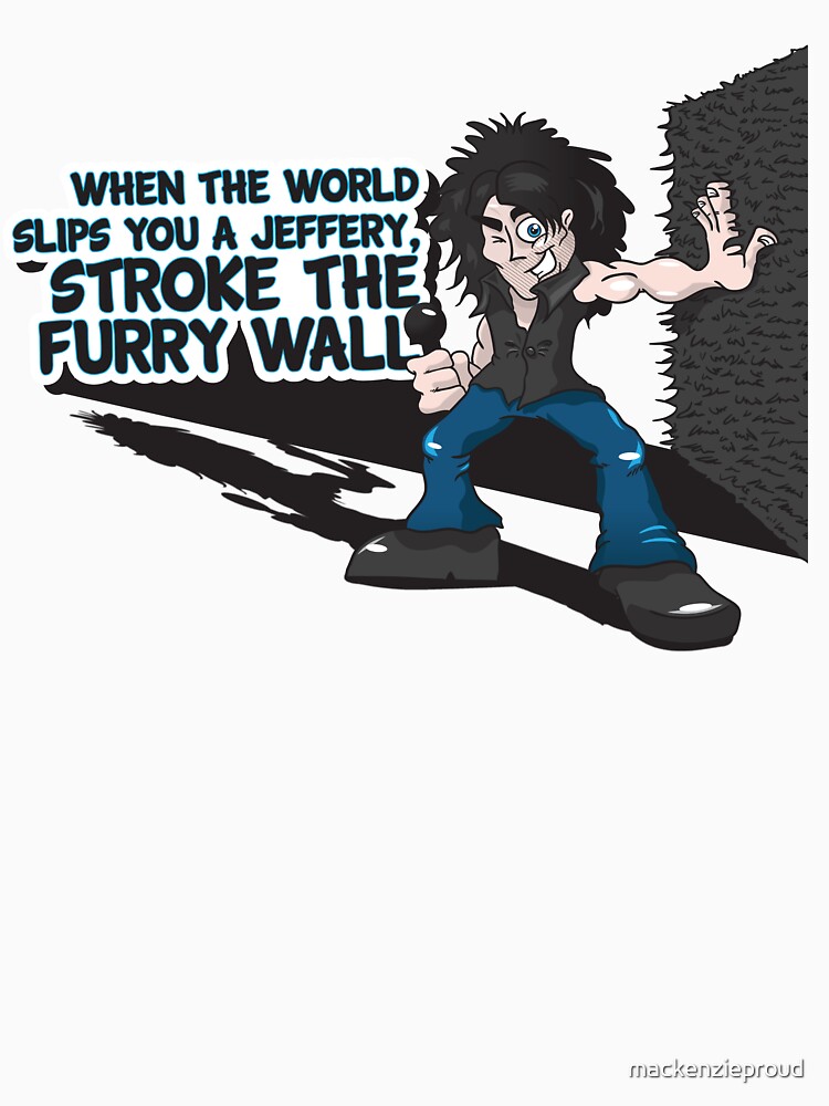 "Aldous Snow Furry Walls" Essential TShirt for Sale by mackenzieproud Redbubble