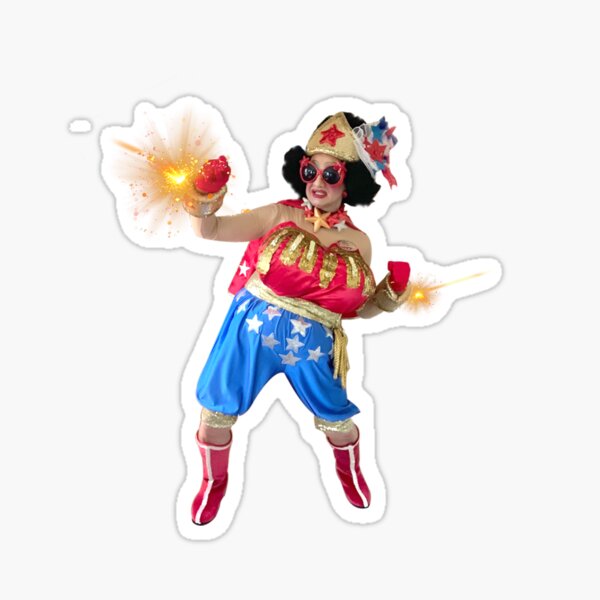 The Fabulous Wonder Mama deflecting SHADE at every angle! Sticker