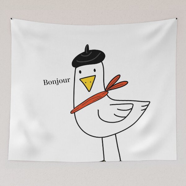 Item preview, Bonjour Bird designed and sold by Facebook.com/ ArtByAmyMinori.