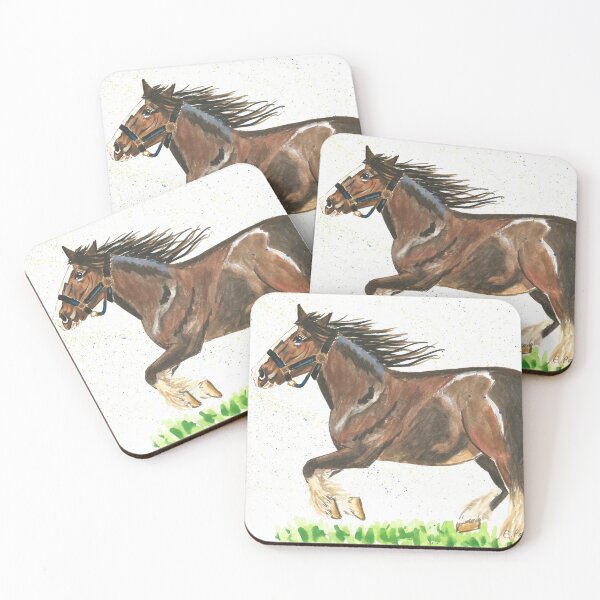 Item preview, Murphy the shire horse designed and sold by EmmaPattisonArt.