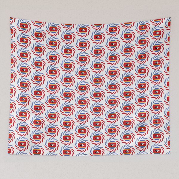Item preview, Swazi American Multinational Patriot Flag Series designed and sold by Carbon-Fibre Media.
