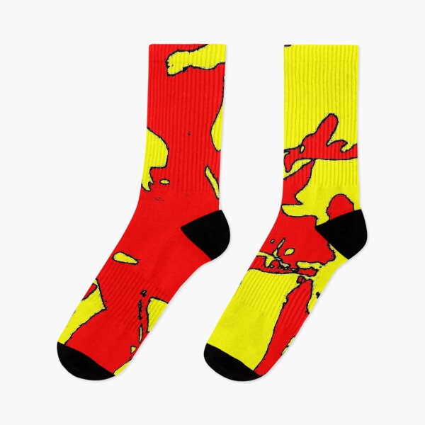 Item preview, Pixelated Lava Splotch  designed and sold by GrudleBay.