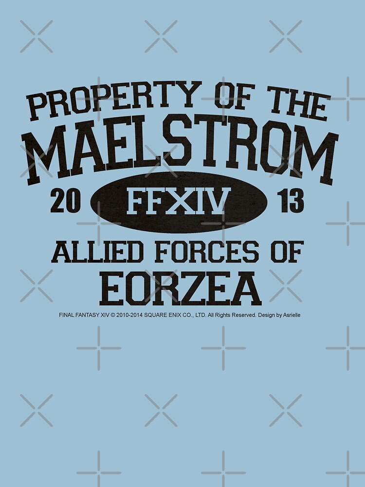 FFXIV College Style Shirt (MAELSTROM) by Asrielle